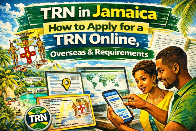 TRN in Jamaica | How to Apply for a TRN Online, Overseas & Requirements